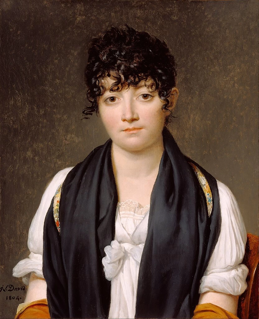 Ritratto di Suzanne Le Peletier de Saint - Fargeau, Getty Center, Los Angeles